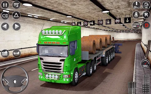 simulateur de camion de lourd