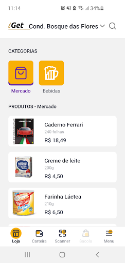 Android application iGet Easy Market screenshort
