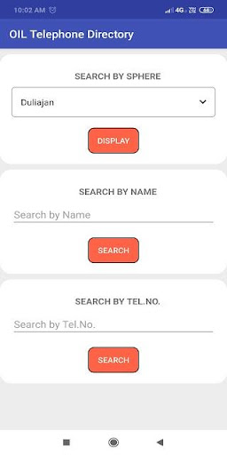OIL App - Oil India Limited Screen 3