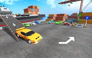 Car Park Ship Drive Simulator - Screenshot 1