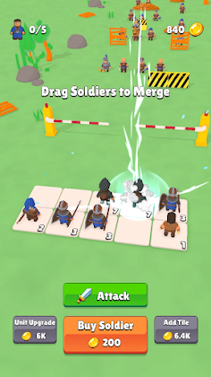 Merge Soldiers - Screenshot 2