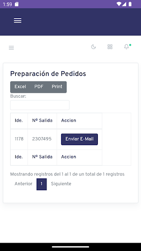 Gestión Donantes Screen 3