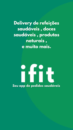 Android application iFit comida saudável em casa screenshort