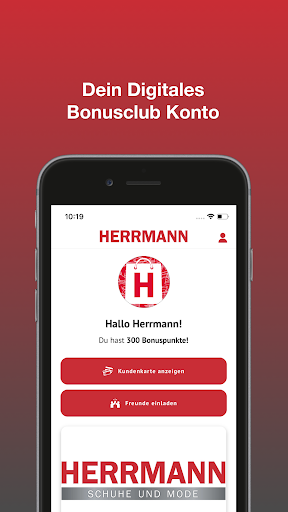 Android application HERRMANN Schuhe und Mode screenshort