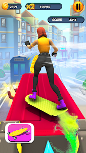 Subway Runner: 地铁离线公主跑步游戏 3D