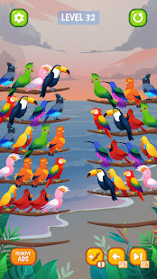 Bird Sort - Color Puzzle 1.0.4 screenshots 1
