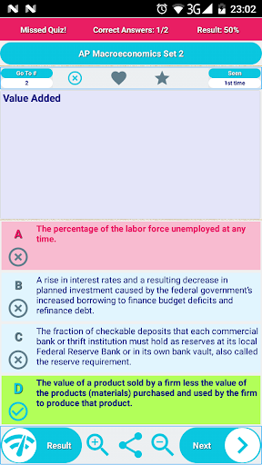 AP Macroeconomics Exam Review Screen 2