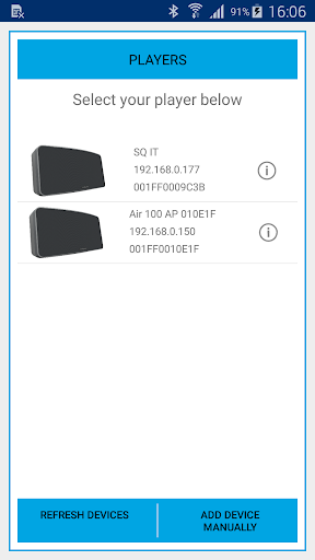 Android application Air screenshort