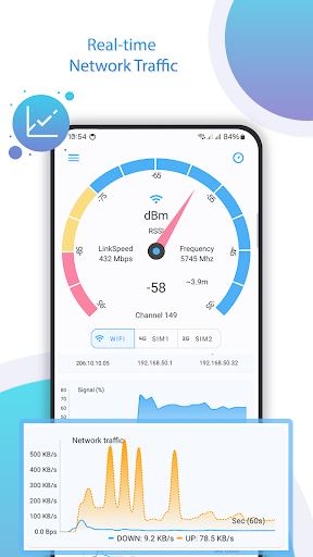 Screenshot of Net Signal Pro:WiFi & 5G Meter