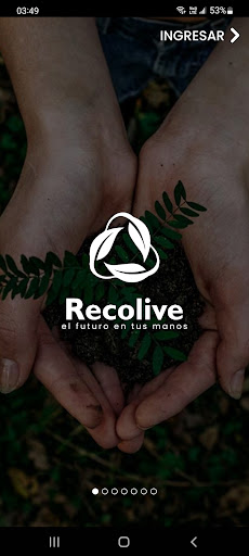 Android application Recolive screenshort
