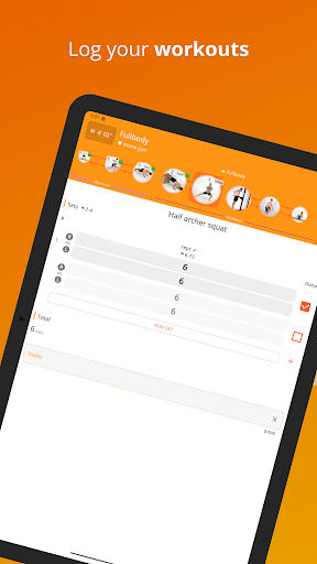Screenshot of Calistree: home & gym workouts