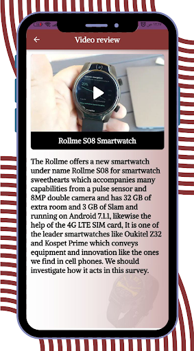 Rollme S08 Smartwatch Guide Screenshot 4 - AppWisp.com