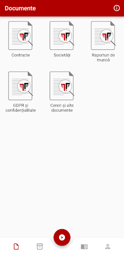 Tidula - Manage documents Screen 2