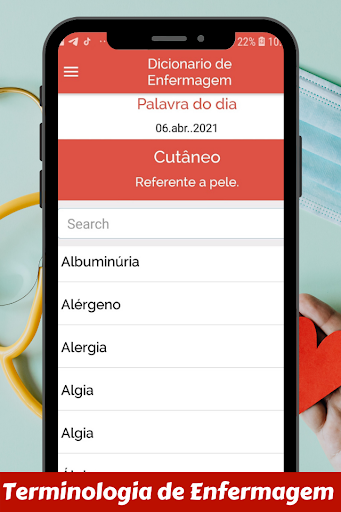 Dicionario de Enfermagem App Screen 2