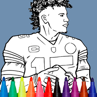 American Football Coloring