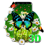 Cover Image of Unduh 3d colorful butterfly theme 2.0.7 APK