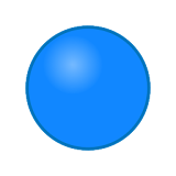 Blue Ball icon