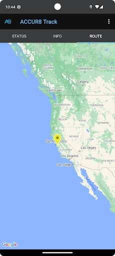 ACCUR8 Tracking Screen 3