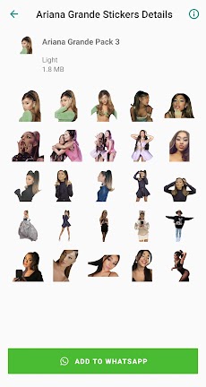 Ariana Grande Stickers Appのおすすめ画像4
