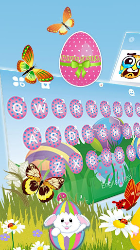 Easter Eggs Keyboard Theme Screen 3