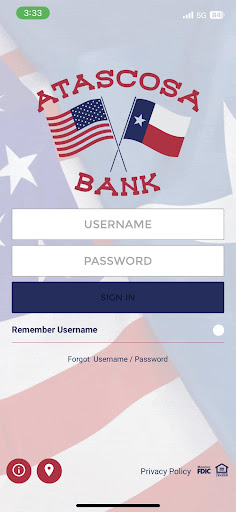Android application Atascosa Bank screenshort