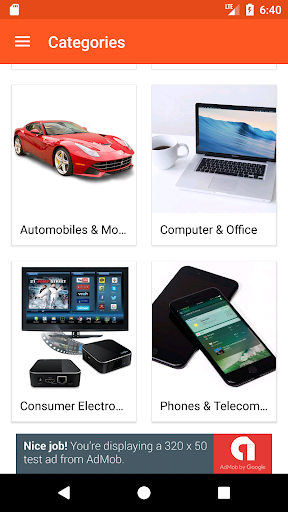 Android application Nirushie - Buy and Sell Produc screenshort