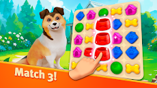 Doggie Dog World: Pet Match 3のおすすめ画像2