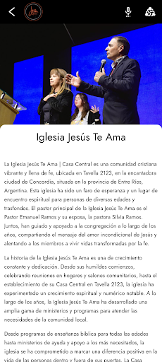 Iglesia Jesús te Ama Screen 2