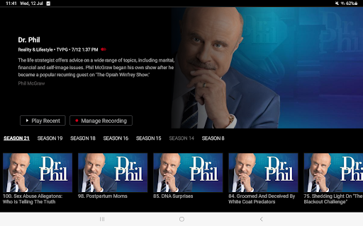 Screenshot of StrataTV