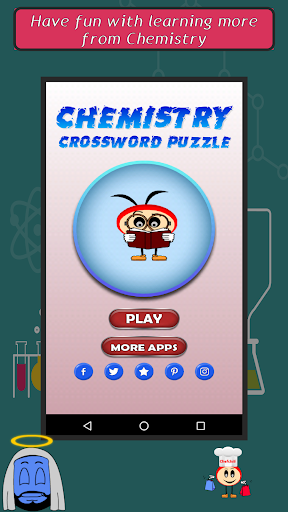 Android application Chemistry Crossword Puzzle screenshort