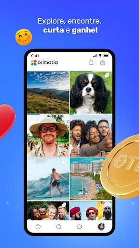 Orimatla: Rede Social Cripto Screen 3