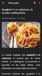 Recettes Italiennes