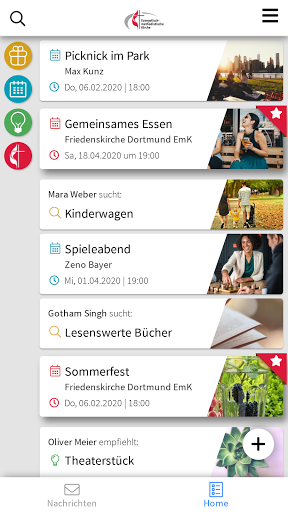Android application Friedenskirche Dortmund EmK screenshort