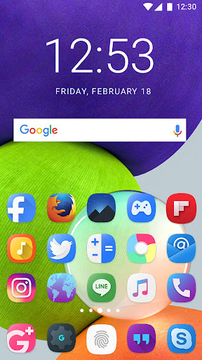 Theme for Samsung Galaxy A22 Screen 2