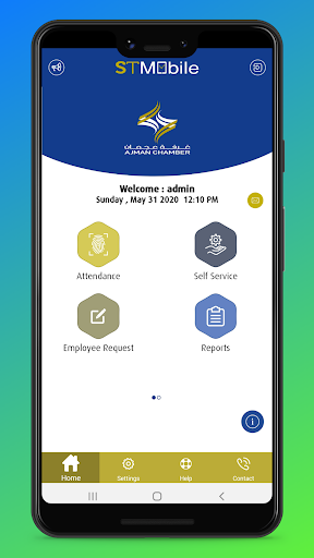AJCCI Employee Self Services Screen 2