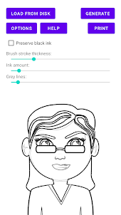 Coloring pages generator