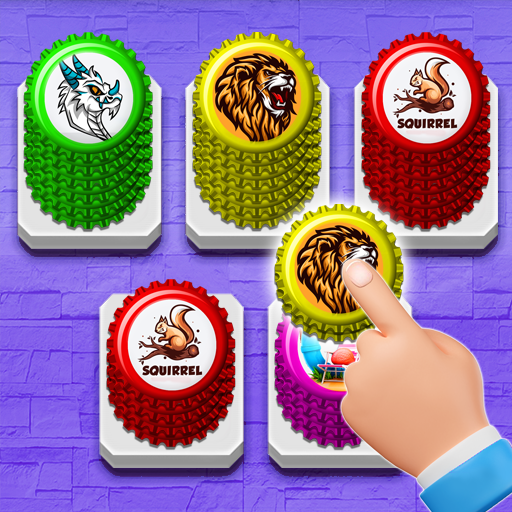 Android application Color Cap Sort Puzzle Games screenshort
