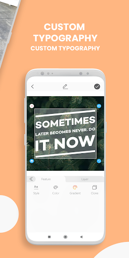 Typographic: Add Text On Photo Screen 3