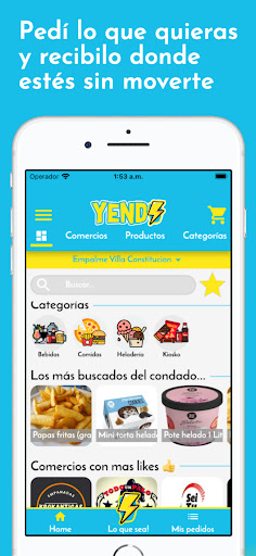 Android application #Yendo screenshort
