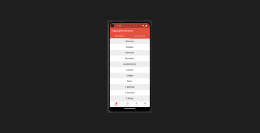 Android application Biblia Atbp screenshort