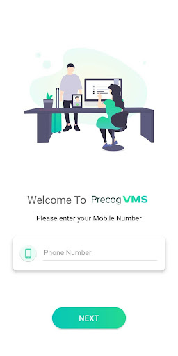 Android application Precog VMS screenshort