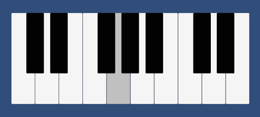 Android application Mini Piano screenshort
