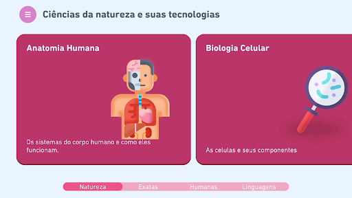 Android application Universo Inspira: Aula Digital screenshort