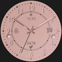 Icon image Rose gold elegant watch face