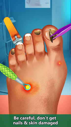 Android application Foot Hospital Doctor Games screenshort