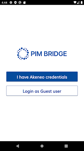 PIM - Mobile App Screen 2