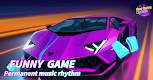screenshot of Magic Beat Racing :music&car