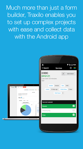 Android application Traxilo screenshort