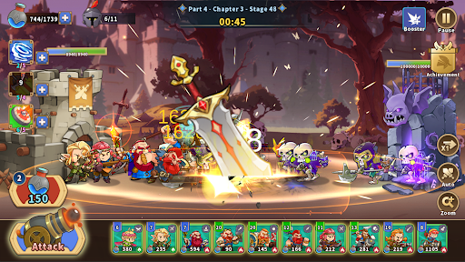 Screenshot of Castle War Defense