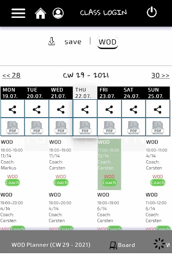 my-crossbox YOUR BOX-MANAGER Screen 3